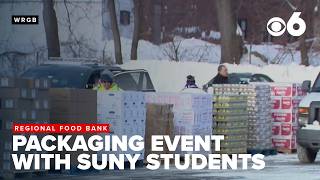 Regional Food Bank to host food packaging event with SUNY students amid rise in need