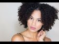 Natural Hair: Fluffy Braid Out Tutorial