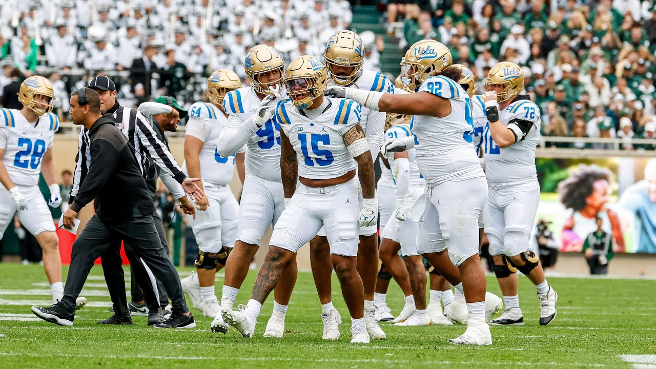Highlights - UCLA Football at Michigan State (Oct. 11, 2025)