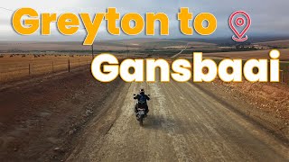Solo Adventure Motorcycle Ride Remote Gravel Roads to the South African Coast Gr