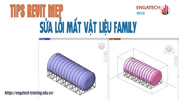 Tips and Tricks Revit MEP: Sửa lỗi mất vật liệu khi load Family vào dự án