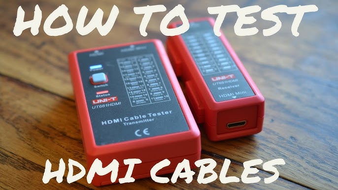 HDMI Cable Tester - Hand Tools, Cable Test Instruments - PRODUCT DETAIL -  Laceys.tv