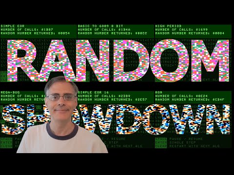 6 ways to random in 1980s assembly: illustrated