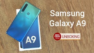 Galaxy A9 Unboxing And First Look India Today Tech