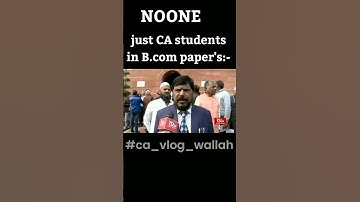 B.com 2nd year result date announced| only ca student can relate 🤣#comedy #bcom#bcomaccounting