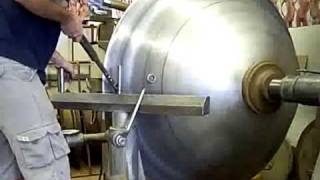 Metal Spinning 1250mm Dome Spinning part 4