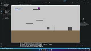 C++ GameDev RayLib | Day 2 - Making my first 2d platformer using Raylib | C++ GameDev