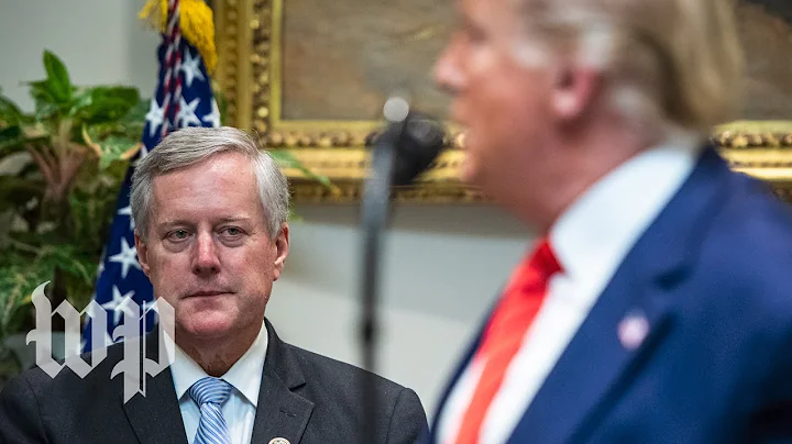 Mark Meadows is Trump’s new chief of staff. Here’s what you need to know. - DayDayNews