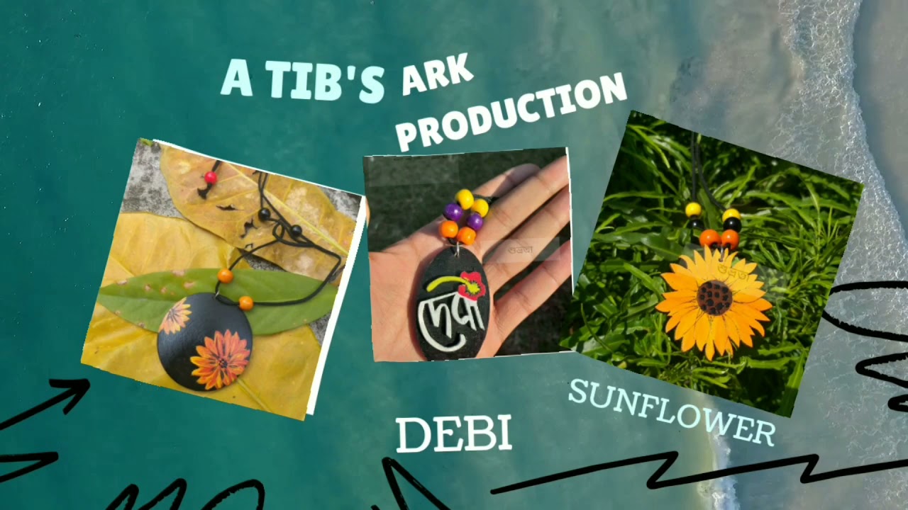 Looking for wooden HANDPAINTED PENDANT? | A TIB'S ARK PRODUCTION