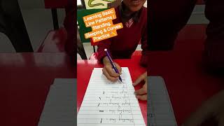 Learning Basic Line Patterns | Standing, Sleeping &amp; Curves Practice ✏️#creativeteaching