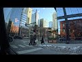 Chicago Streets from a Car Window 🚗 Driving Toward Downtown