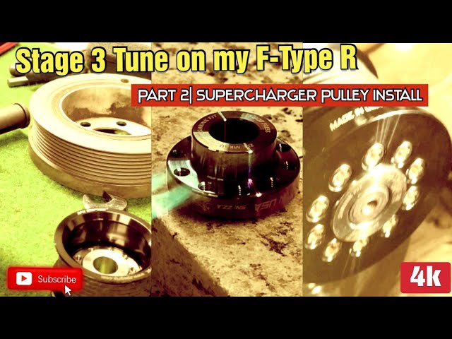 VelocityAp Stage 2 Tune & Pulley Installation On My Jaguar F Type R!! -  YouTube