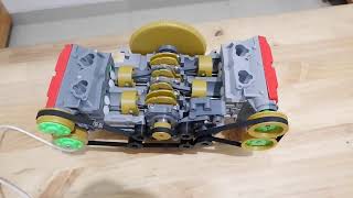 Subaru 4 cylinders flat engine 3d printed