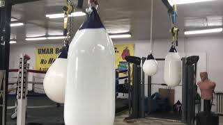 Buoy and boat fender punching bag update and a new A-0 buoy