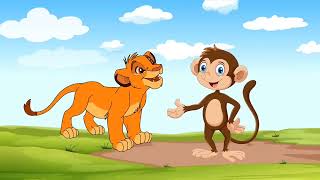 حدوتة الأسد سيمبا ملك الغابة دخل البوابة السحريةحواديت قبل النومقصص أطفال بالعاميةحواديت ماماغادة