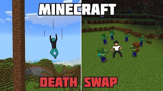 Death Swap: The Ultimate Minecraft Survival Challenge #minecraft #gaming #mcpe