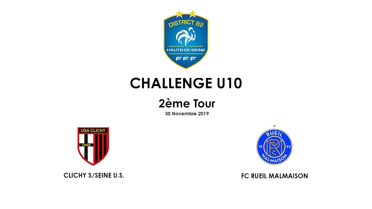 191130 - CHALLENGE U10 - 2ème Tour // U.S.A. Clichy/Seine - FCRM