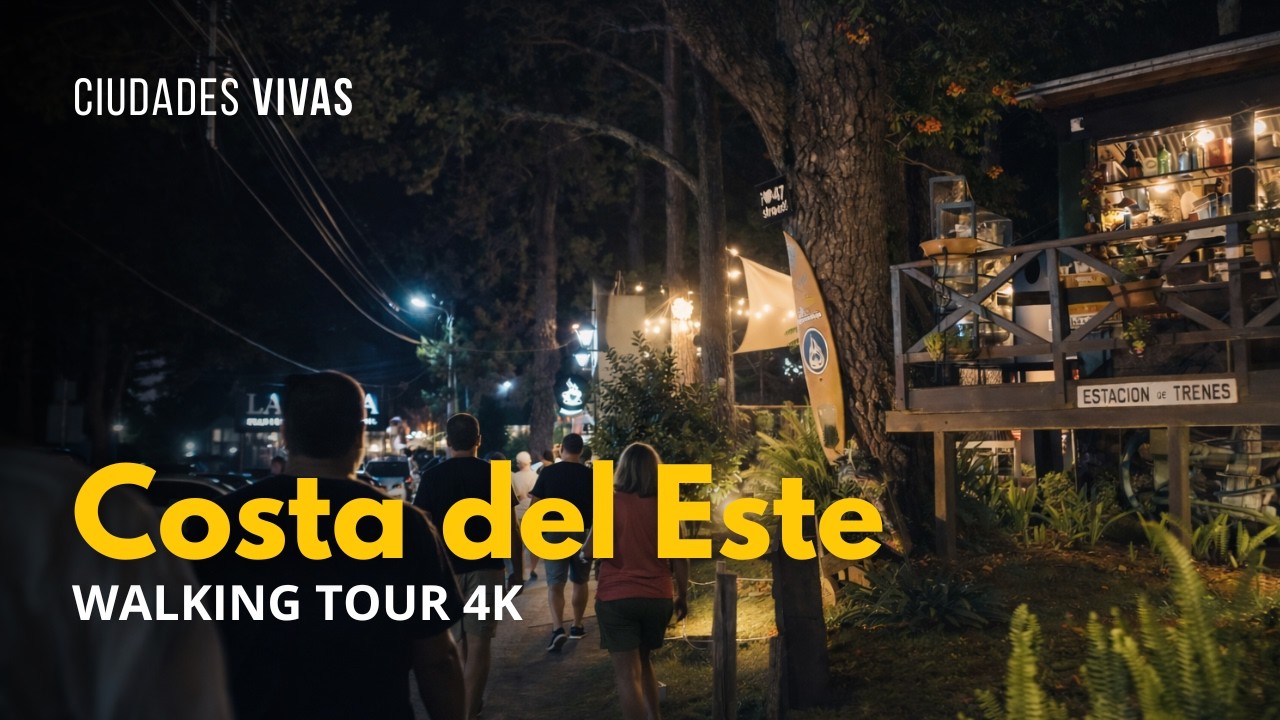 Costa del Este 2026 – Walking Tour Nocturno 4K | Centro de Noche