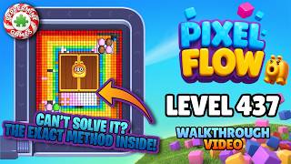 Pixel Flow - Level 437 Walkthrough Solution