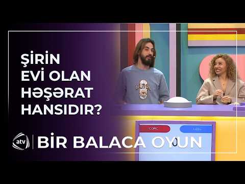 Məşhurlar uşaqların sualları qarşısında acız qaldırlar / Bir balaca oyun