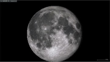 Moon of Earth and Earth Size Comparison | Algodoo