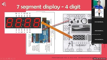 SCANNING DISPLAY 7 SEGMENT SYSTEM | KULIAH KE-7 MIKROKONTROLER | PRODI TI STMIK BANJARBARU | 180423
