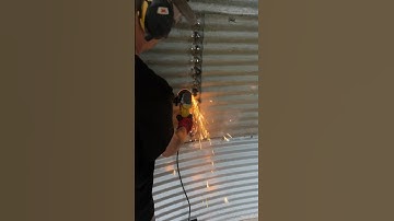 Grinding Rusty Bin Bolts #grinder #bolt #dewalt #milwaukee #makita #ridgid #tools #farming #rust