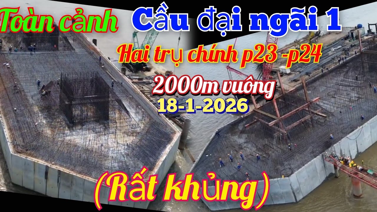 Trà Vinh 84- toàn cảnh hai trụ chính p23 -p24 không ngờ 2000m vuông 