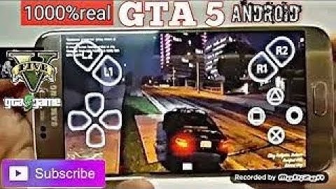 Gta v Android 100 % real or fake first mission hand gameplay