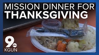 Gospel Rescue Mission annual Thanksgiving dinner