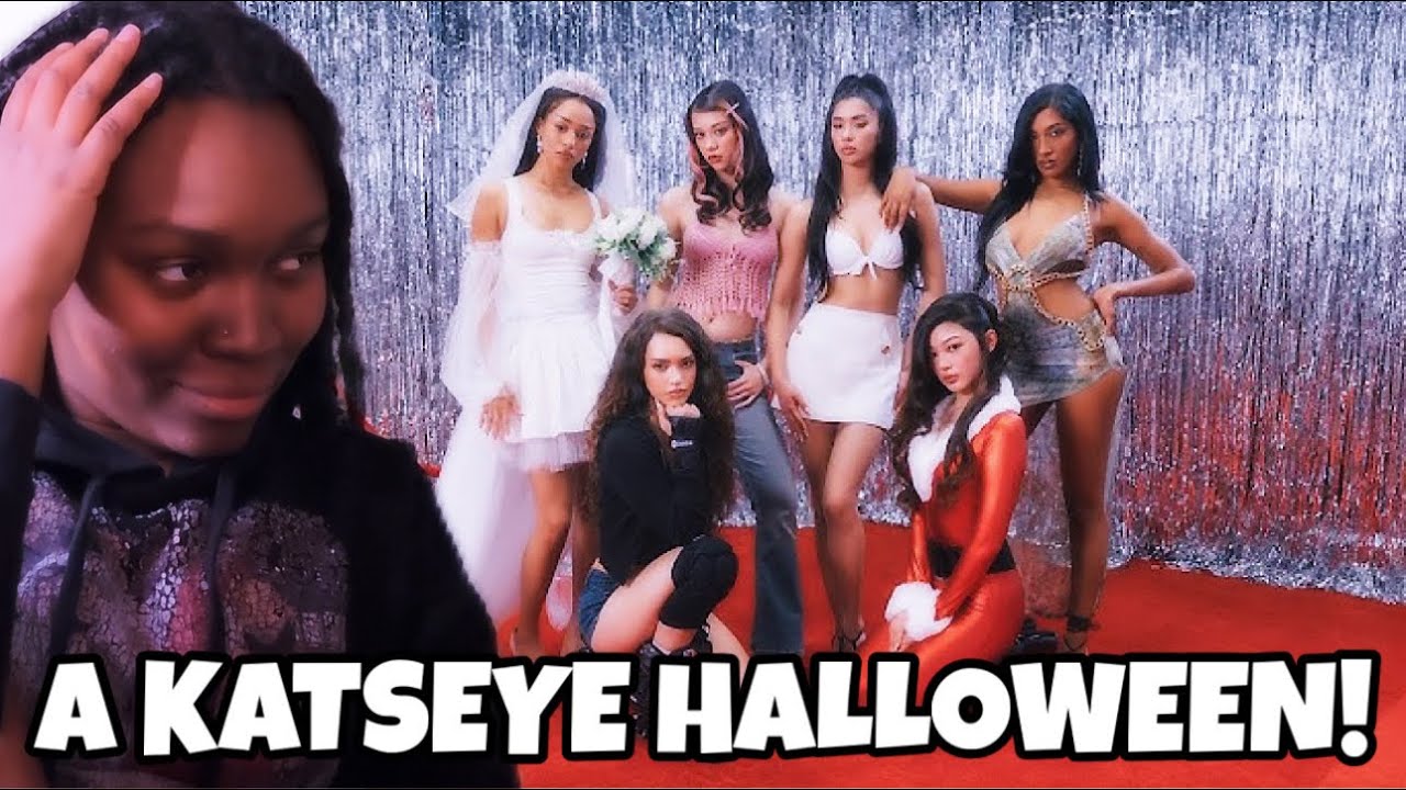 АТАКА KATSEYE НА ХЭЛЛОУИН! 🎃👻 | Всё, что я хочу на Хэллоуин, это… «Габриэла» | РЕАКЦИЯ KATSEYE