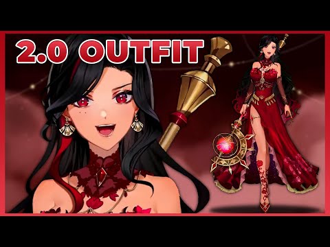 Scarle's New Outfit Is Gorgeous! | 2.0 Outfit Highlight 【NIJISANJI EN】