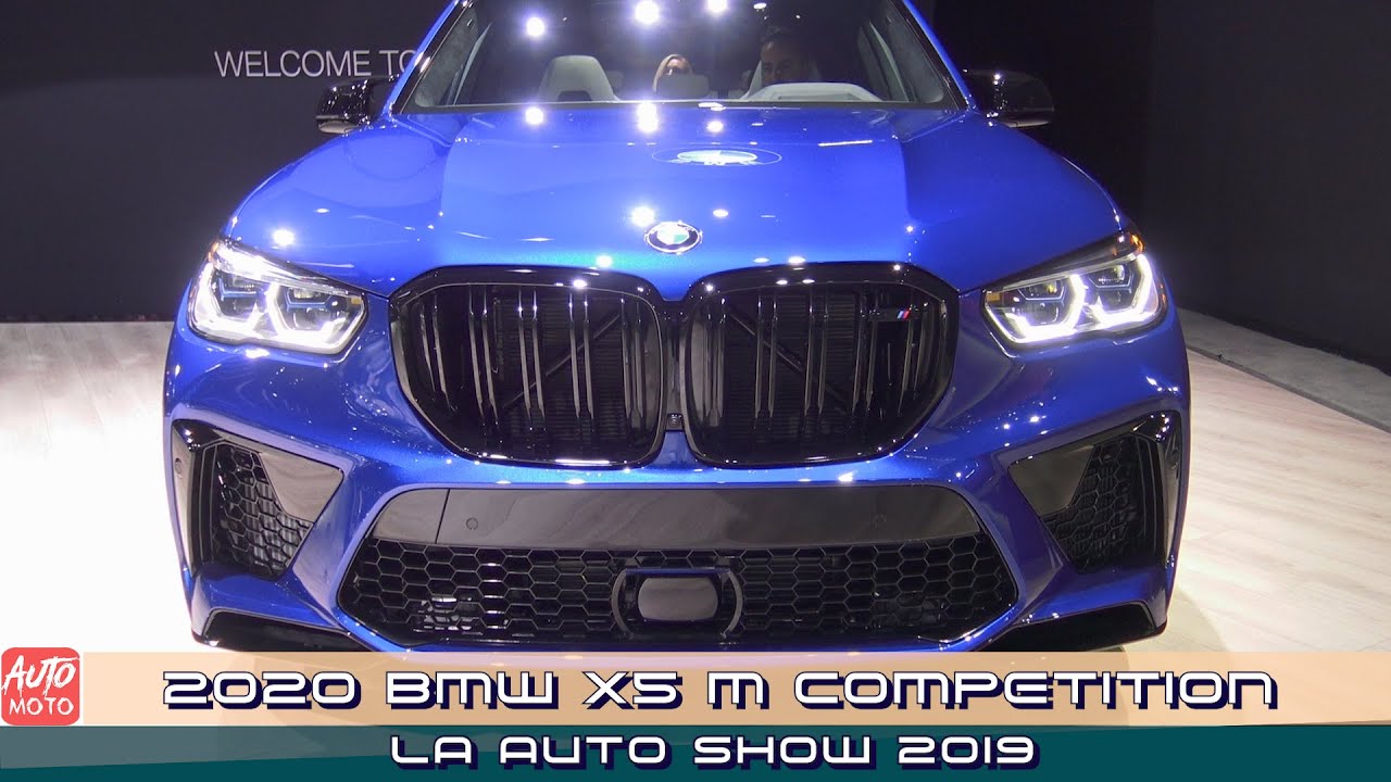 2020 Bmw X5 M Competition Exterior And Interior Debut At La Auto Show 2019