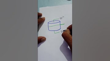 rumus luas permukaan tabung #shorts #belajar #matematika #mudahdancepat #luaspermukaan #fypシ #cepat