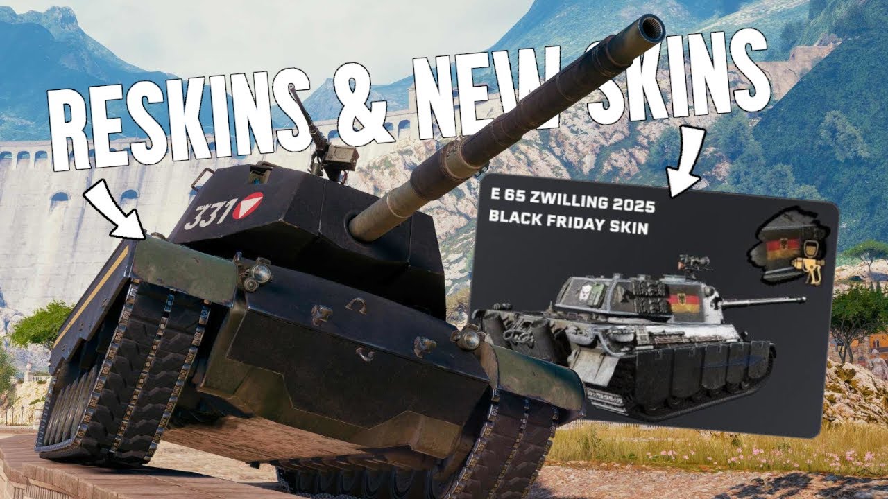 NEW Tank Leaked Via Skins!?! Black Tanks are Back with Reskins