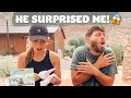 WE LEFT LA FOR GOOD AND MY HUSBAND HAD A SURPRISE FOR ME! (he's weird.) lol