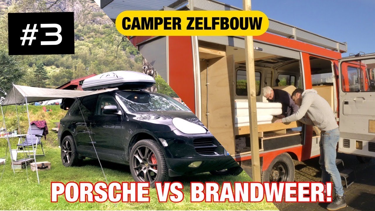 CAMPER ZELFBOUW #3 - VAN PORSCHE CAMPER NAAR EX-BRANDWEER CAMPER!