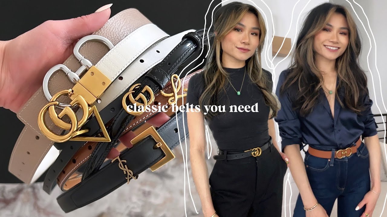 Gucci Patent-leather Belt - Women - Black Belts