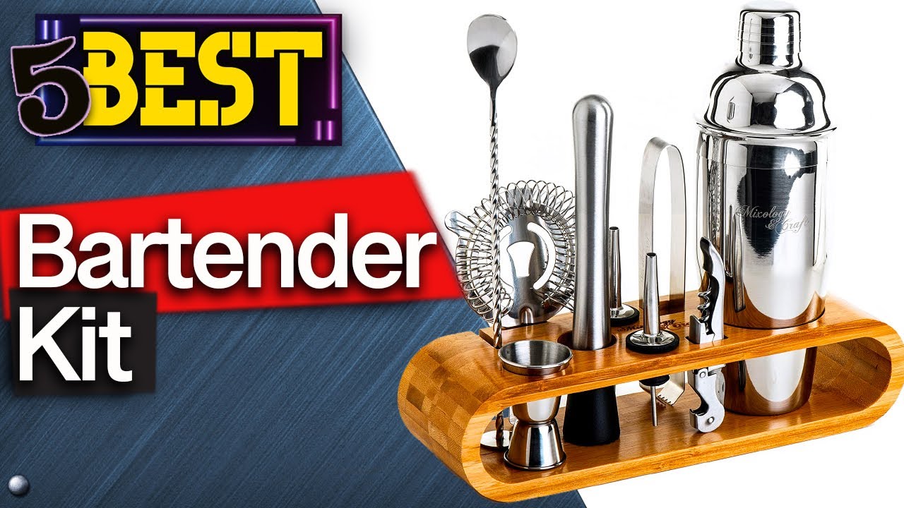 Top 5 Best Bartender Kit Cocktail Bar Kit 22 Buyer S Guide Youtube