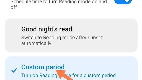 redmi note 8 reading mode,redmi note 8 me reading mode custom period set kaise kare