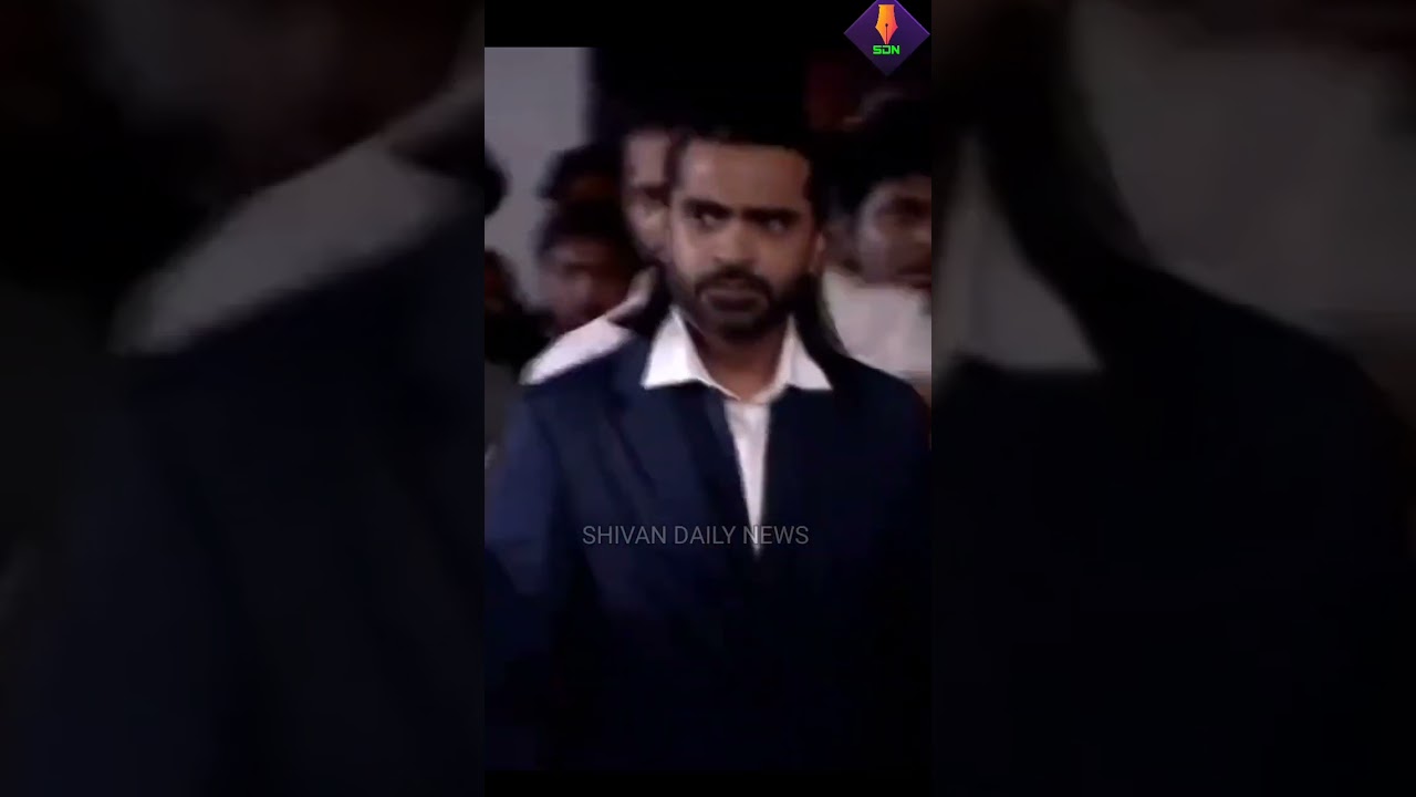 Simbu Mass Entry - PATHU THALA Audio Launch - Silambarasan TR - AR Rahman 
