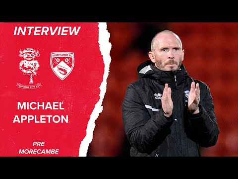 Michael Appleton: "The supporters are important to us" | Morecambe pre-match press conference