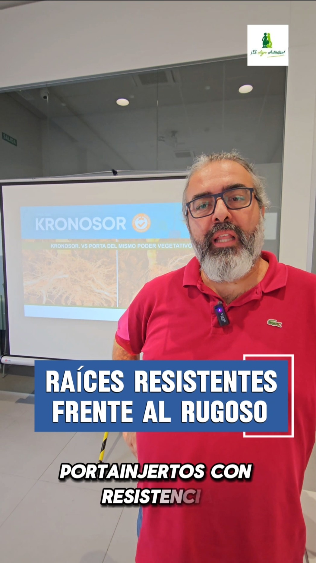 Raíces resistentes frente al rugoso #agricultura
