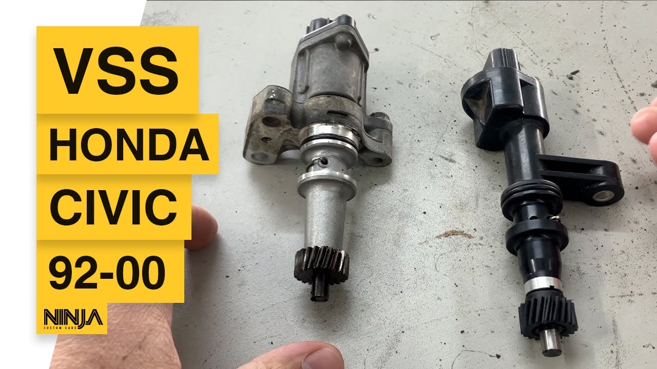 SENSOR de VELOCIDADE Honda Civic 1992 a 2000 - Como trocar