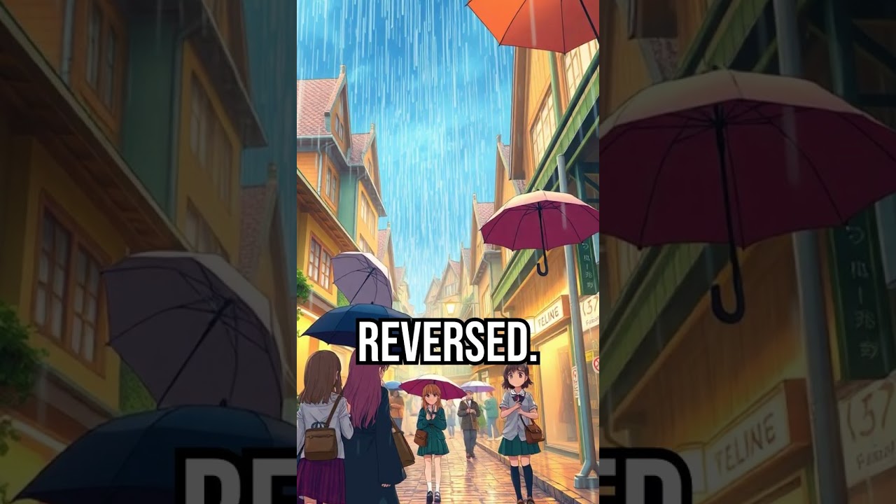 What if rain fell upwards? 