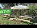 Tavoli e ombrellone da giardino per lâ€™estate | Offerte di Primavera