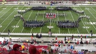 Ohio State Marching Band Stevie Wonder Halftime Show 9 10 2016 OSU vs Tulsa