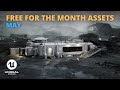 Get now these free for the month may assets for unreal engine 5