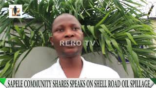 Shell Road Seplat Oil Spillage Sapele Community Chairman Akamovba Reacts