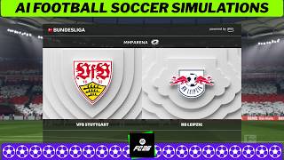 VFB STUTTGART vs RB LEIPZIG ⚽ Bundesliga 2025/26 Matchday 26 🟩 EA FC 26 Simulation screenshot 4